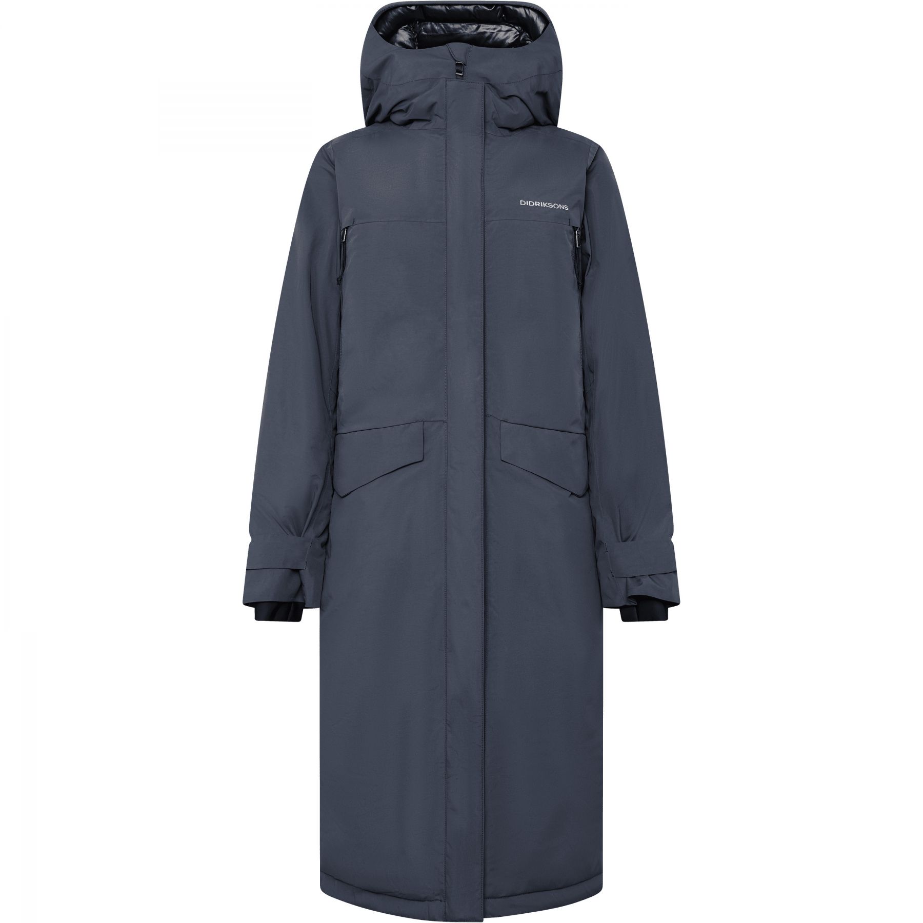 Didriksons Neja long, parka, dámská, modrá