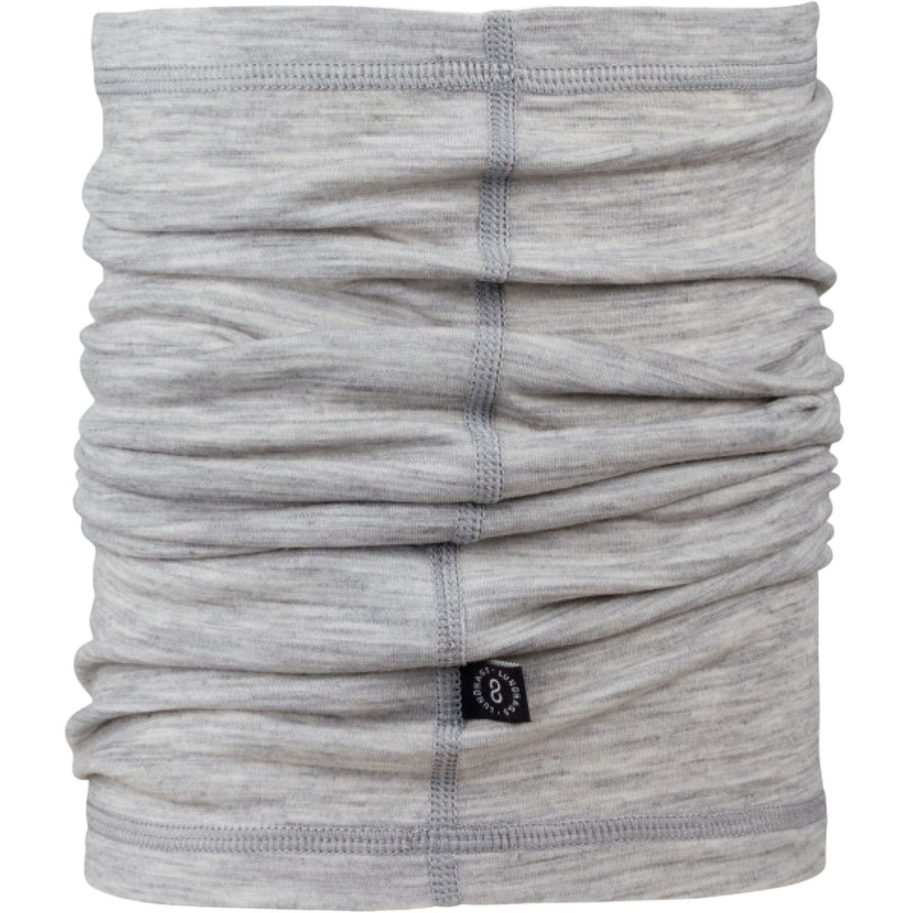 Lundhags Gimmer Merino Lt Tube, nákrčník, šedá