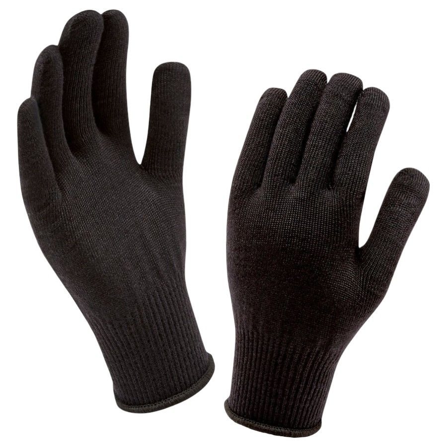 Sealskinz Solo Merino Glove, rukavice, černé